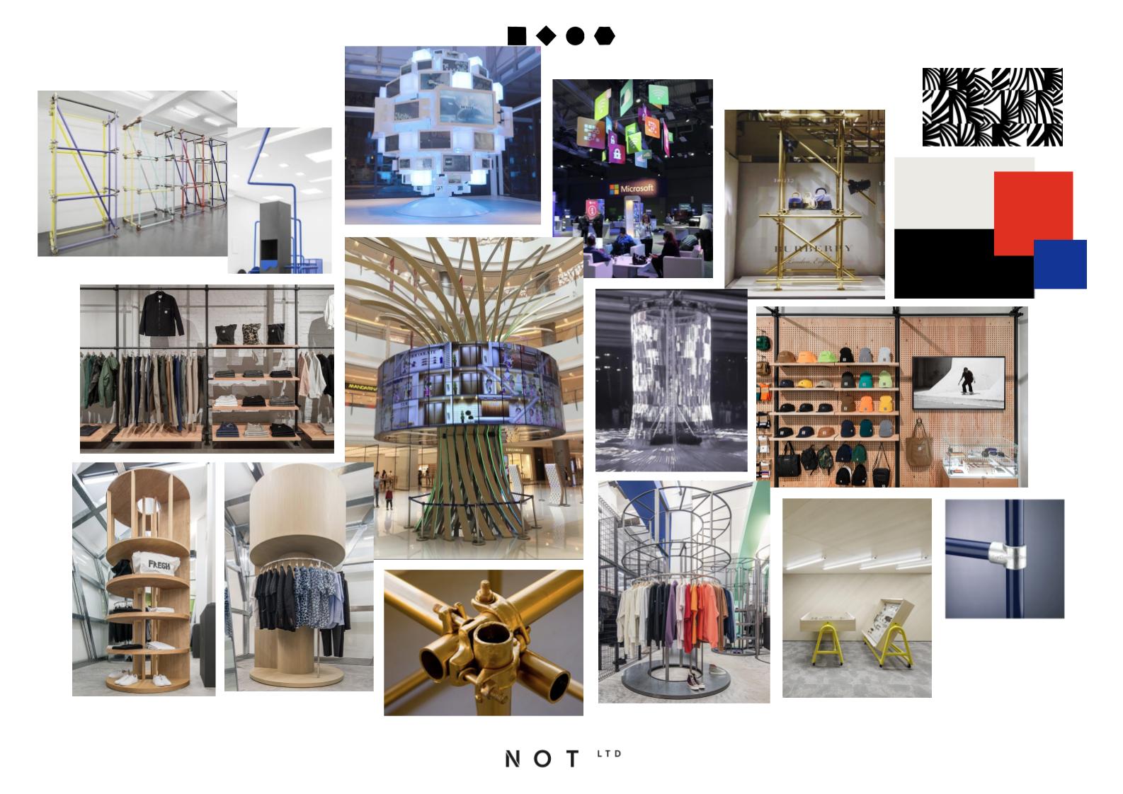 Not Ltd — Exhibition Retail Space Concept