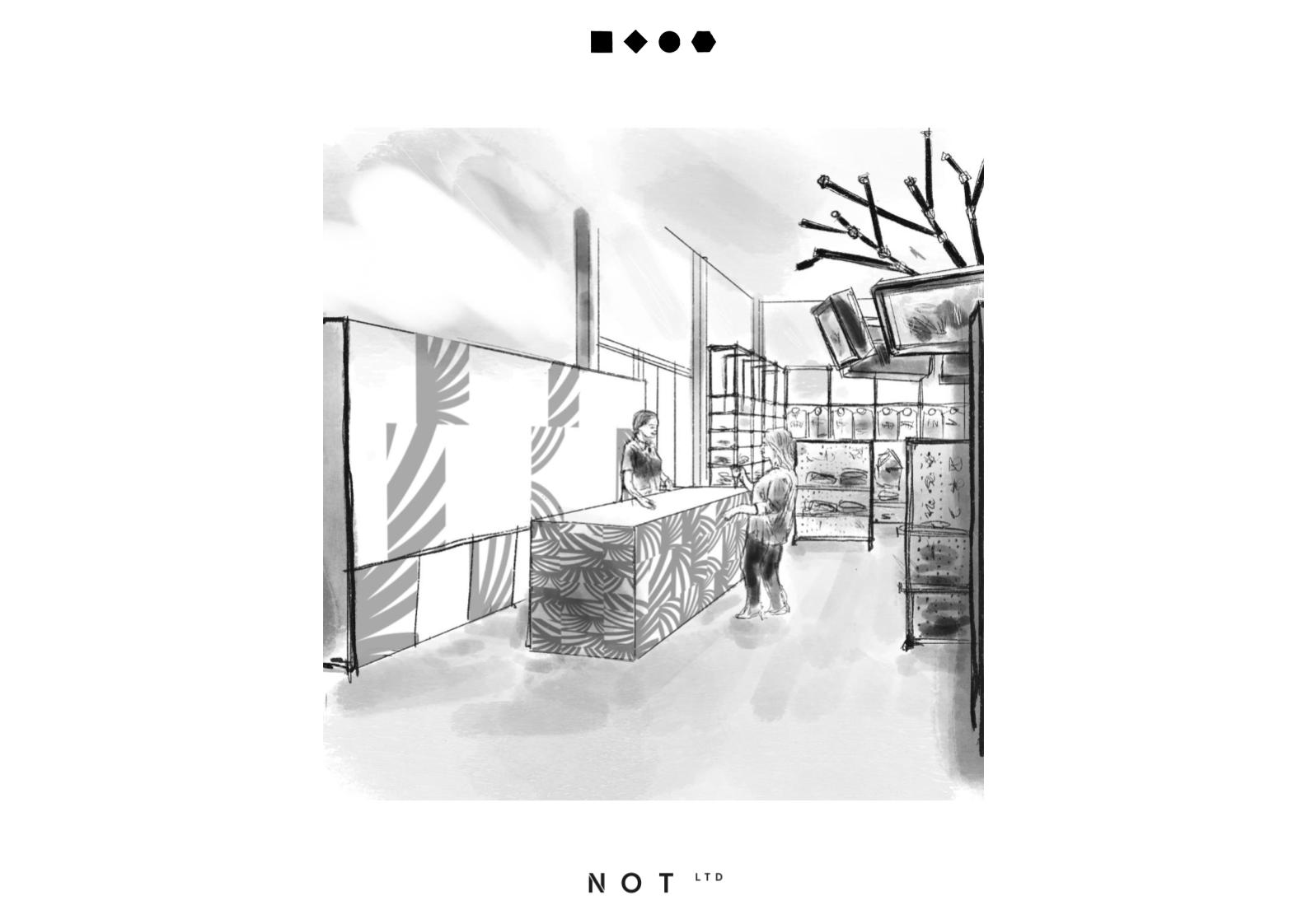 Not Ltd — Exhibition Retail Space Concept